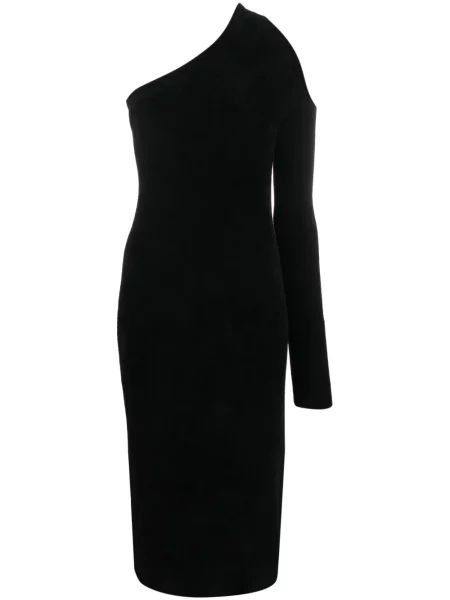 Rochie midi Filippa K până la genunchi de costum negru