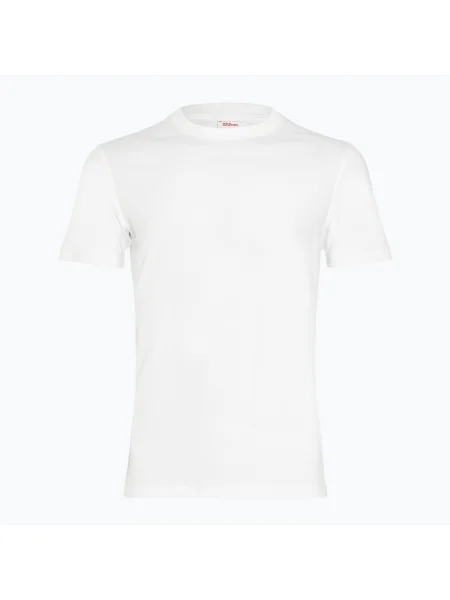 Tricou de tenis pentru bărbați Wilson Team Graphic bright white alb