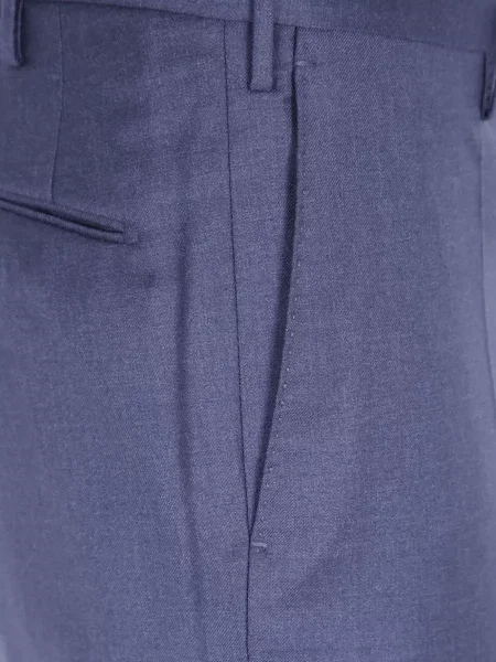 Pantaloni Incotex de lână albastru