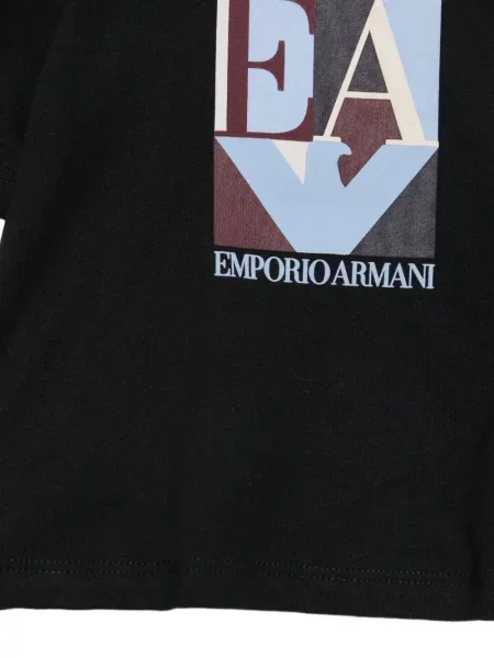 Dětska košile Emporio Armani černá