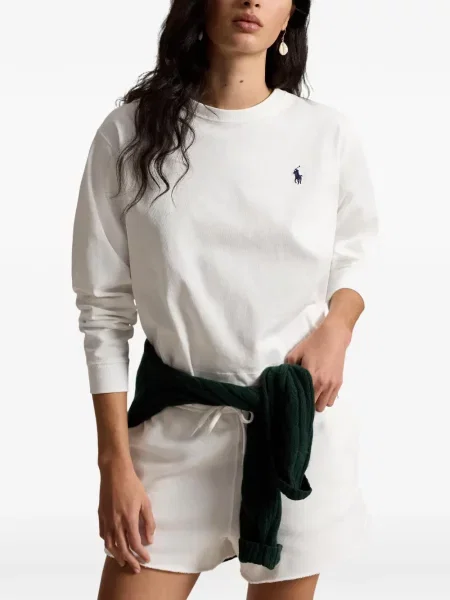 Велурени бягане с яка чорапи Polo Ralph Lauren синьо