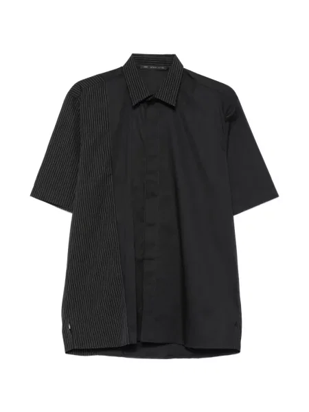 Раирана риза Low Brand на райета черно