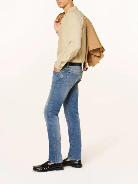 Jacob Cohen Džíny Bard Regular Slim Fit medium blue modré