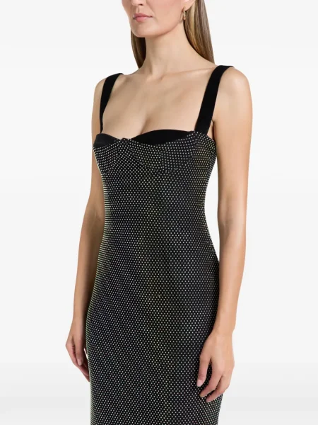 Sukienka Florence & Fortitude garniturowa na ramiączkach czarna
