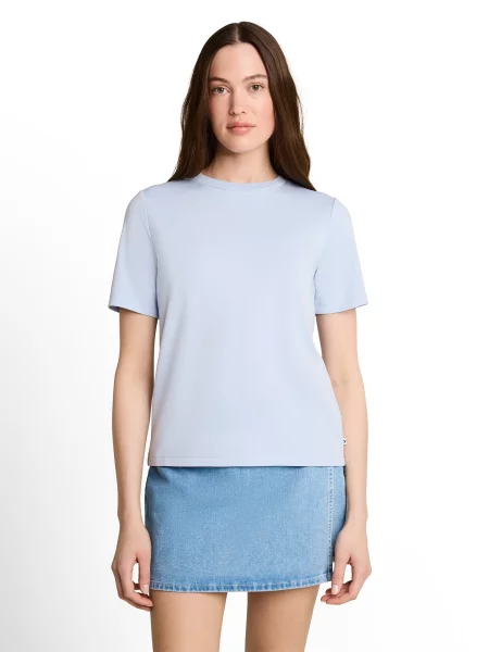 TOM TAILOR DENIM Tricou deschis albastru