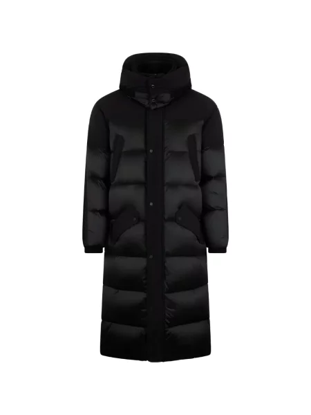 Geacă Moorer cu glugă negru