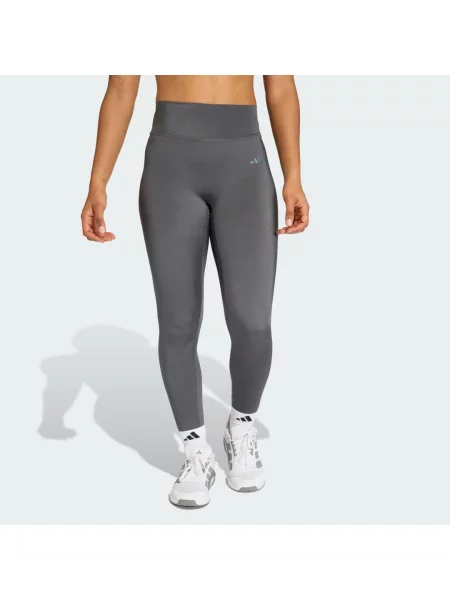 Legginsy Optime Essentials Workout Shine szare