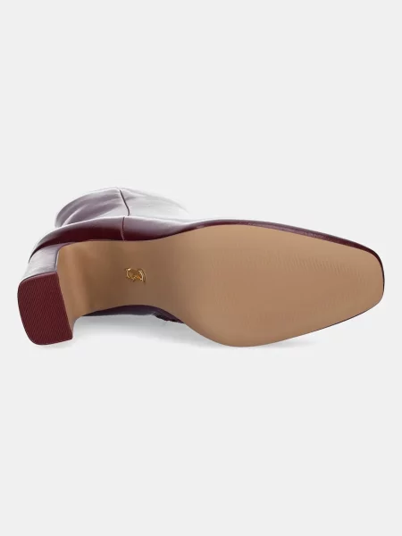 Ботинки Steve Madden бордовые