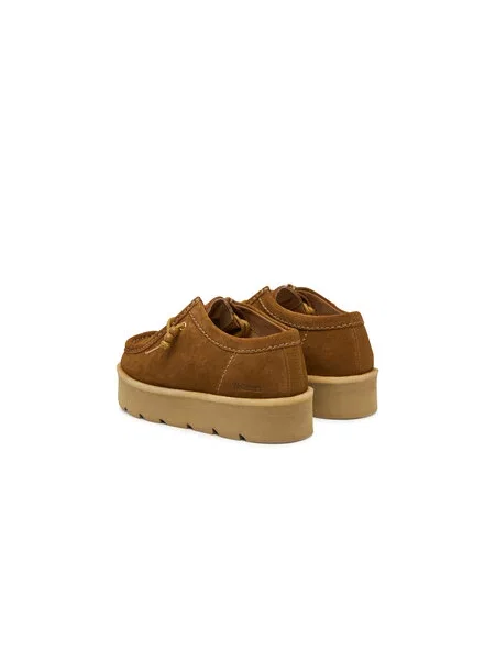 Škornji za sneg Clarks Meare Walla Mid rjava