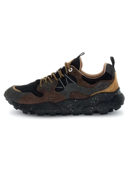 Sneakersy Flower Mountain w kwiatki czarne