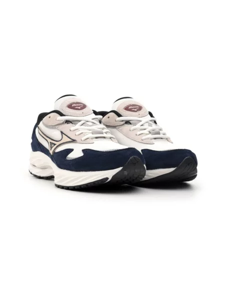 Sneakersy Mizuno zamszowe białe