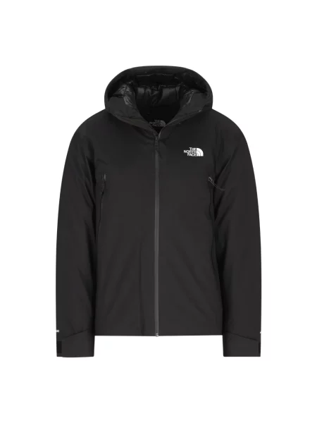 Kurtka The North Face z logo czarna