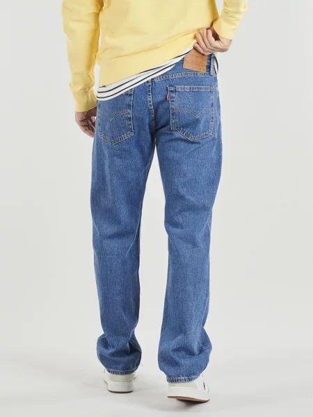 Džínsy so širokými nohavicami Levi's 501 modrá