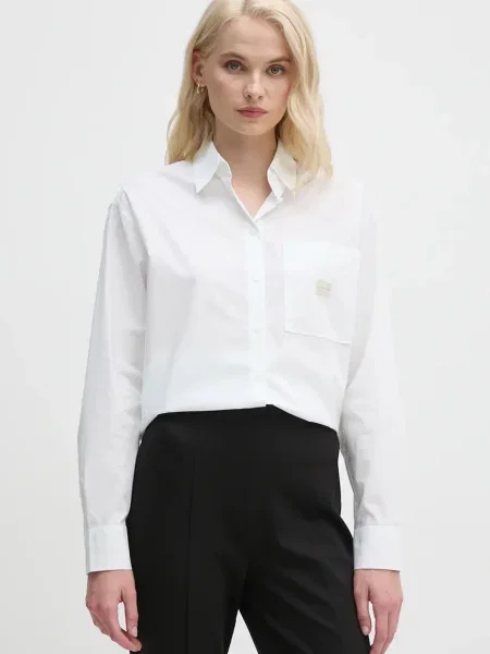 Calvin Klein Jeans camasa din bej