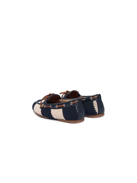 Mokasíny Tommy Hilfiger Th Flex Tmavomodrá