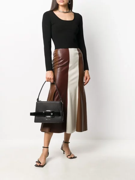 Zkrácený svetr Proenza Schouler White Label bílý