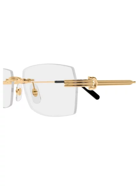 Okulary przeciwsłoneczne Cartier żółte