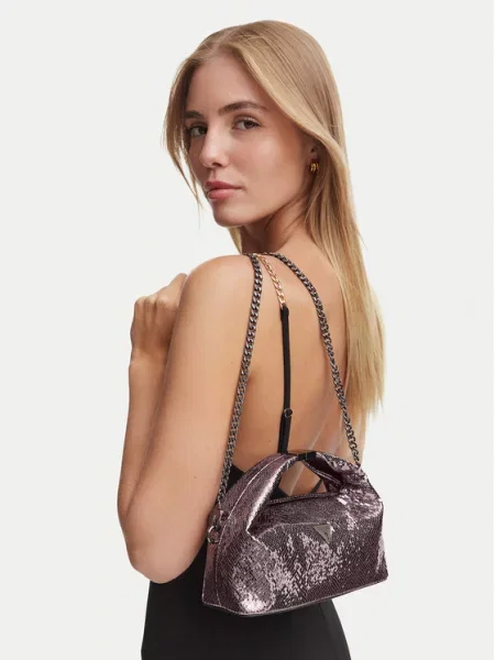 Torbica Guess Jewels Mini Srebrna