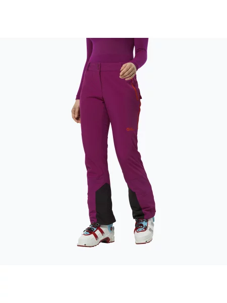 Spodnie softshell Jack Wolfskin Alpspitze Tour new magenta różowe