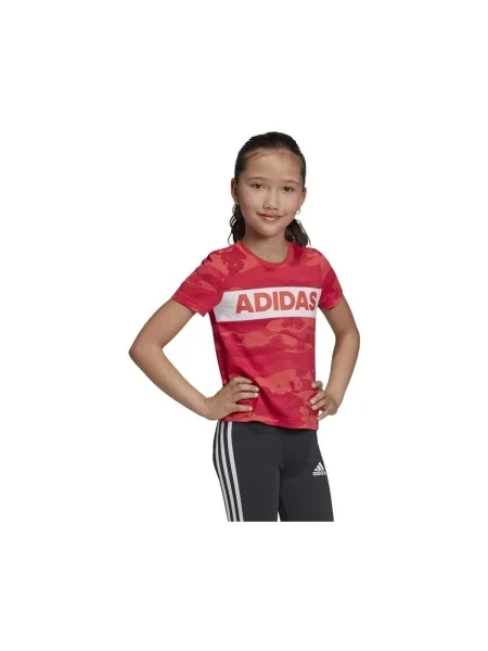 Tricou copii Adidas roșu