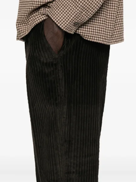 Pantaloni Our Legacy de catifea cord maro
