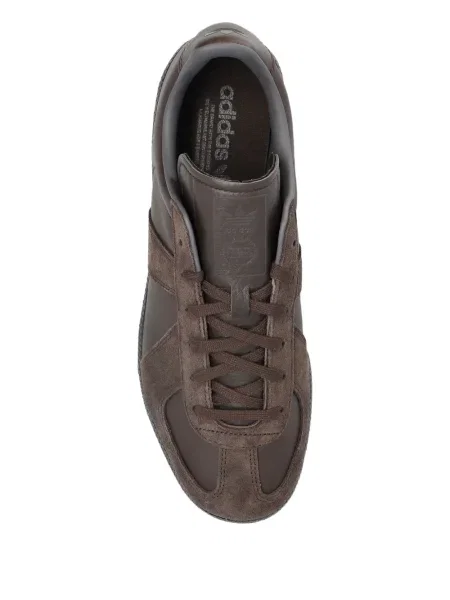 Cămașă Adidas cu dungi cu broderie clasică gri