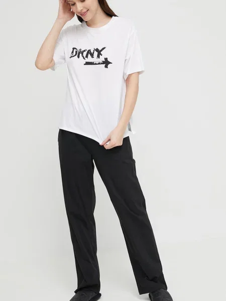 Піжамна футболка Dkny білий