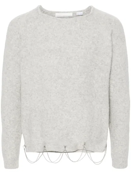 Pulover Random Identities de lână de cristal gri