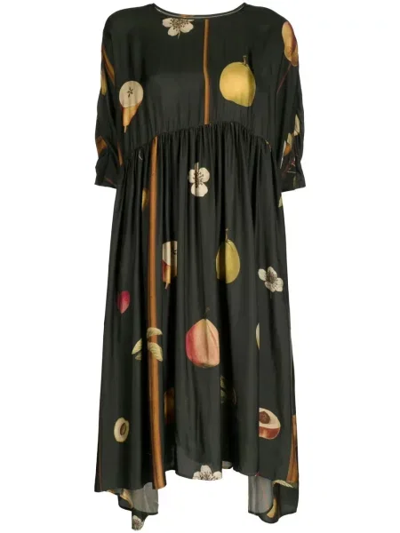 Rochie maxi Uma Wang cu imagine