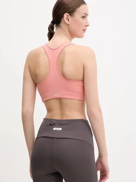 Sportovní podprsenka Emporio Armani oranžová