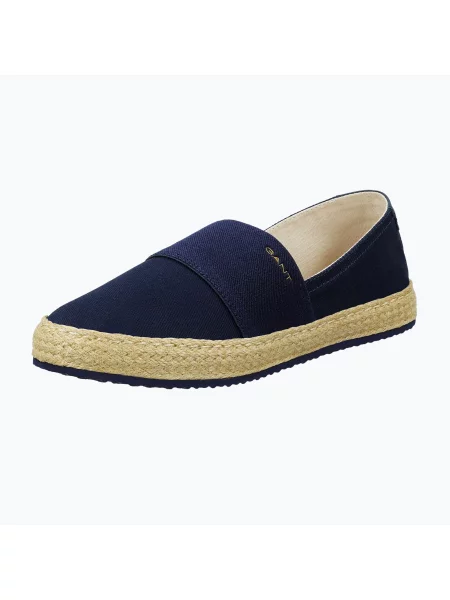 Espadryle GANT Raffiaville marine granatowe