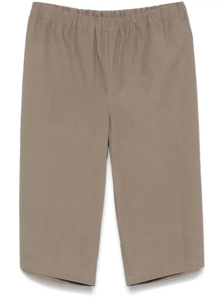 Poplínové voskovaný kraťasy Rier šedé