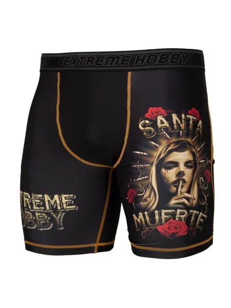 Spodenki Vale Tudo do MMA EXTREME HOBBY SANTA MUERTE czarne