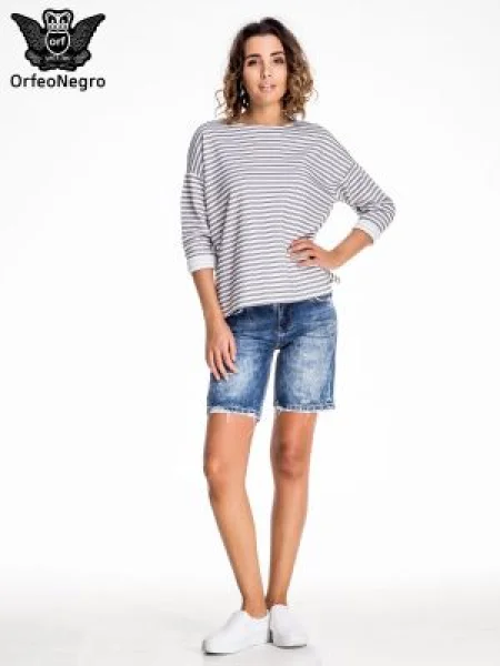 Blugi Fashionhunters albastru