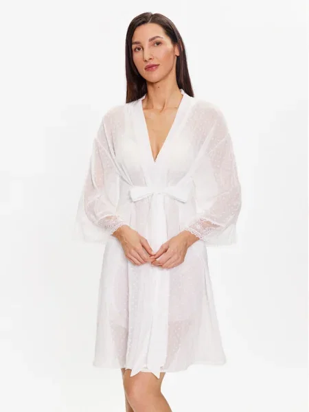 Selmark Халат Penelope бял