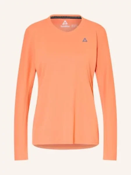 Schöffel Koszulka Z Długim Rękawem Enixa schwarz pomarańczowa