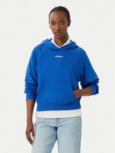 Mikina Tommy Jeans modrá