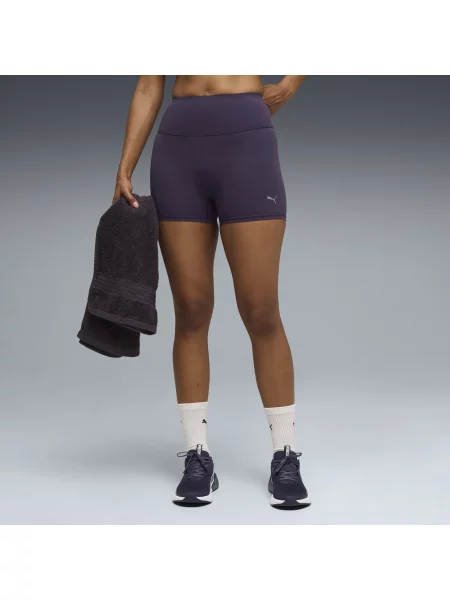 PUMA obcisłe szorty treningowe SHAPELUXE 3" Akcesoria S fioletowy