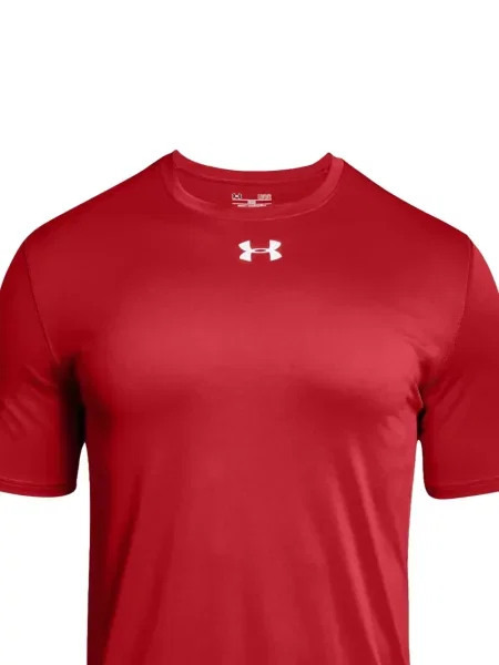 Scurt tricou Under Armour cu mâneci scurte roșu