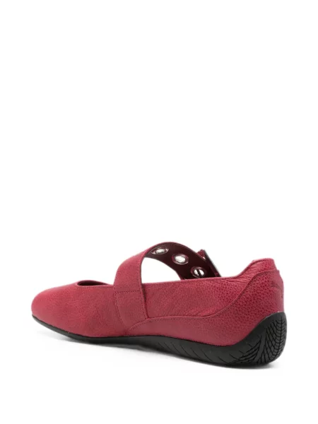 Sneakerși Puma cu cataramă roșu