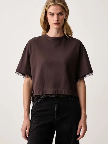 AllSaints tricou pentru femei NIA maro