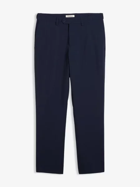 Spodnie biznesowe Regular Fit niebieskie