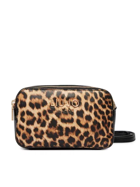 Liu Jo Torba za čez ramo bež / rjava črna