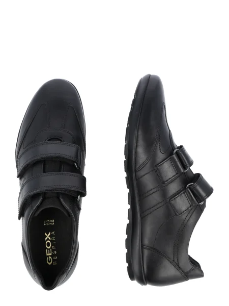 GEOX Pantofi cu șireturi negru