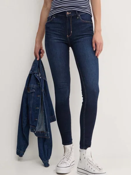 Дънки Hollister Co. тъмносиньо