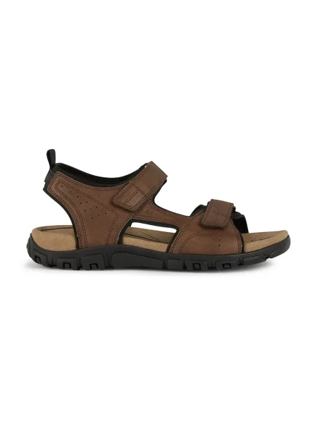 Sandali Geox UOMO SANDAL STRADA rjava