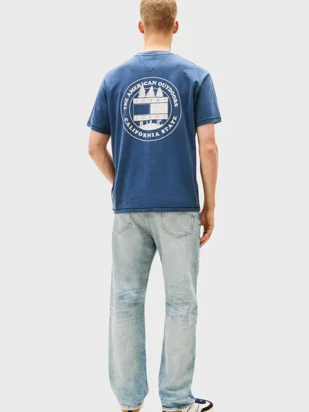 Футболка Tommy Jeans синя
