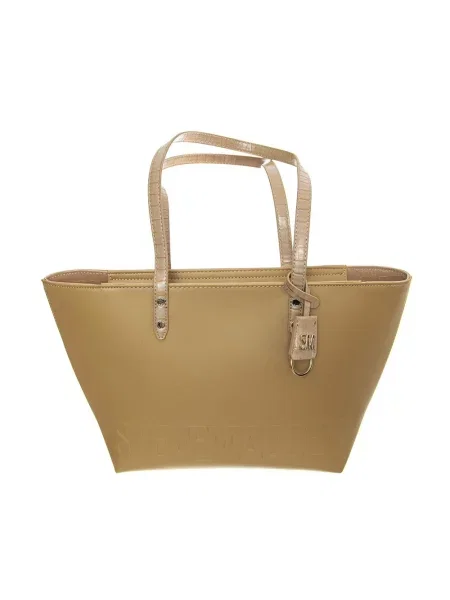 Torebka crossbody Steve Madden skórzana brązowa