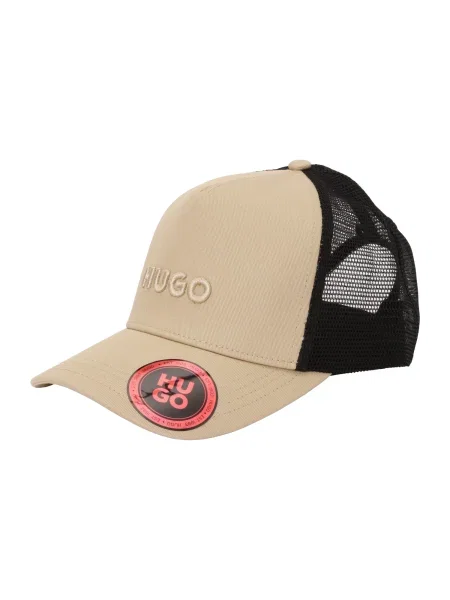HUGO Șapcă Marsel / negru bej