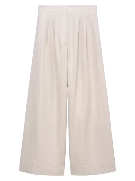 Adolfo Dominguez Pantaloni deschis bej